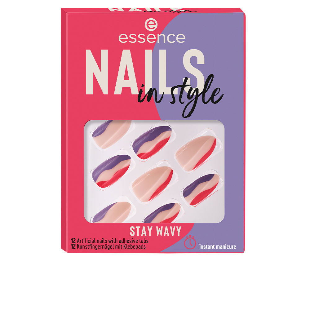 NAILS IN STYLE unas artificiales stay wavy