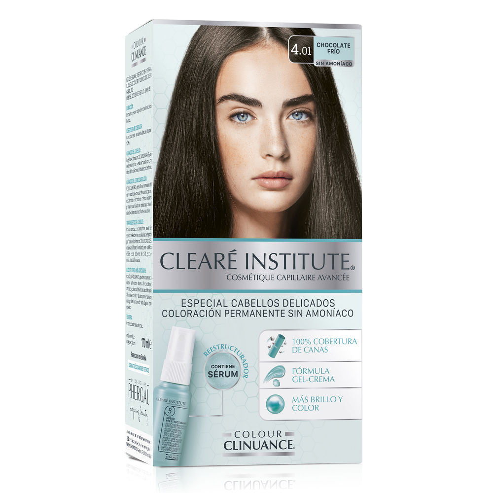 COLOUR CLINUANCE cabellos delicados 401 chocolate frio 1 u