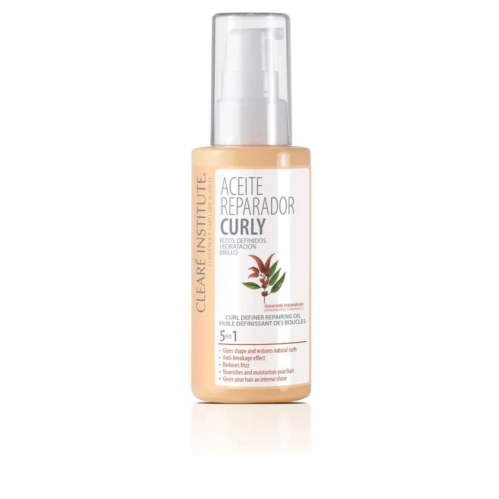 ACEITE REPARADOR CURLY rizos definidos hidratación brillo 50 ml