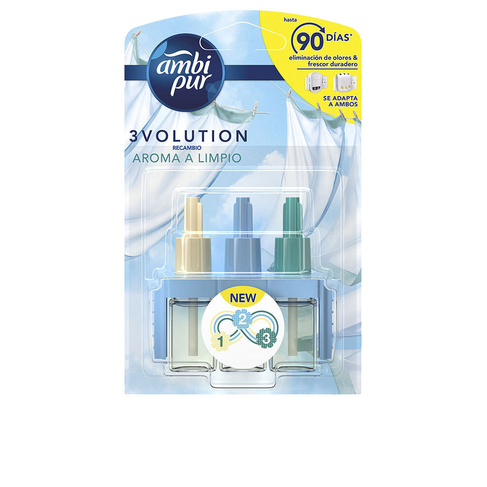 3VOLUTION ambientador recambio limpio 20 ml