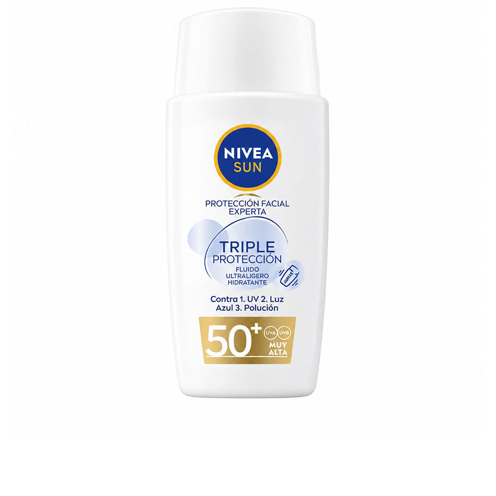 SUN TRIPLE PROTECCION fluido ultraligero facial SPF50+ 40 ml