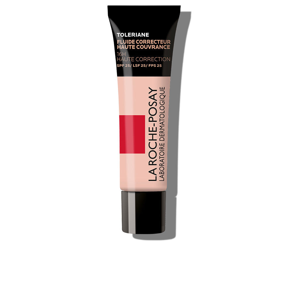 TOLERIANE base de maquillaje fluida correctora de alta cobertura acabado mate SPF 25 13 30 ml