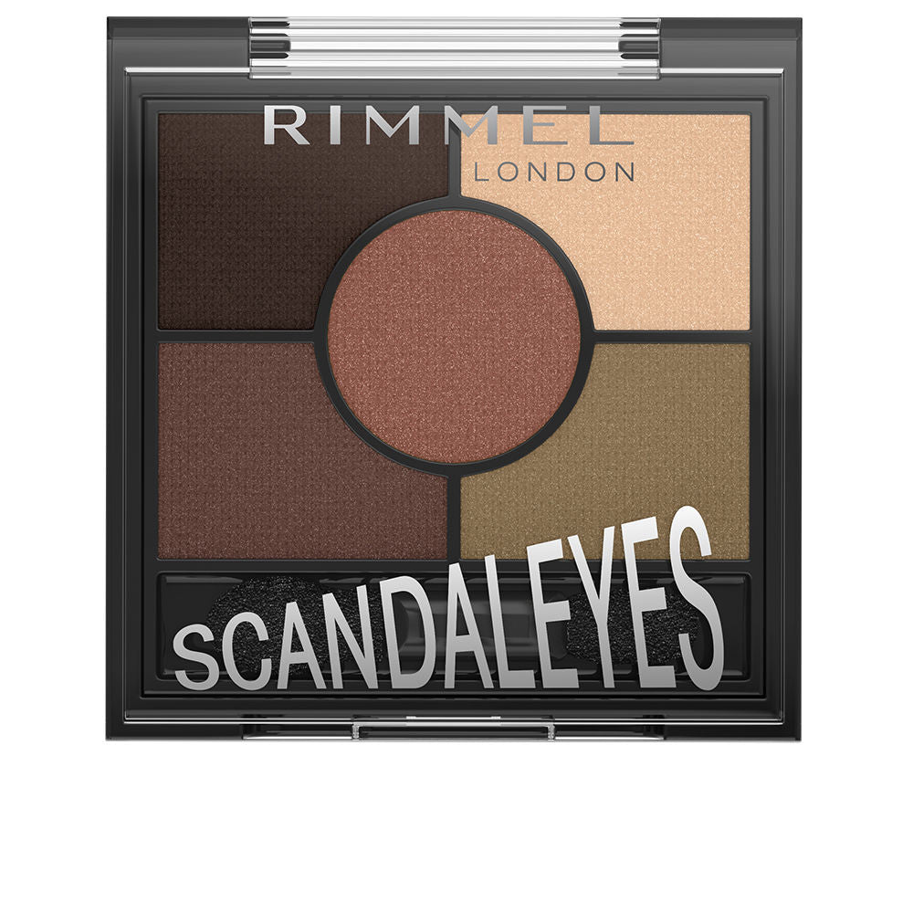 SCANDALEYES paleta de sombras 002 brixton brown 380 gr