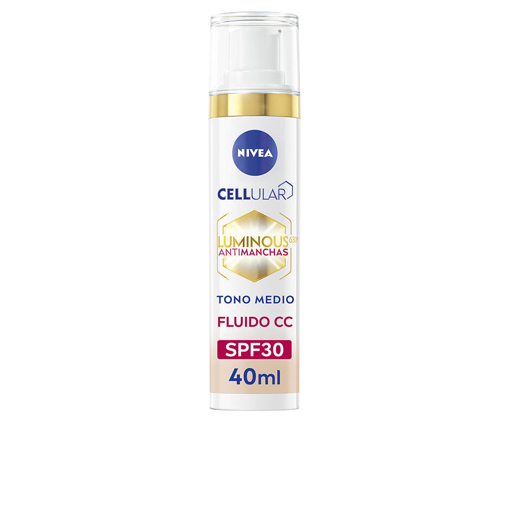 LUMINOUS 630º ANTIMANCHAS CC fluido SPF30 medio 40 ml