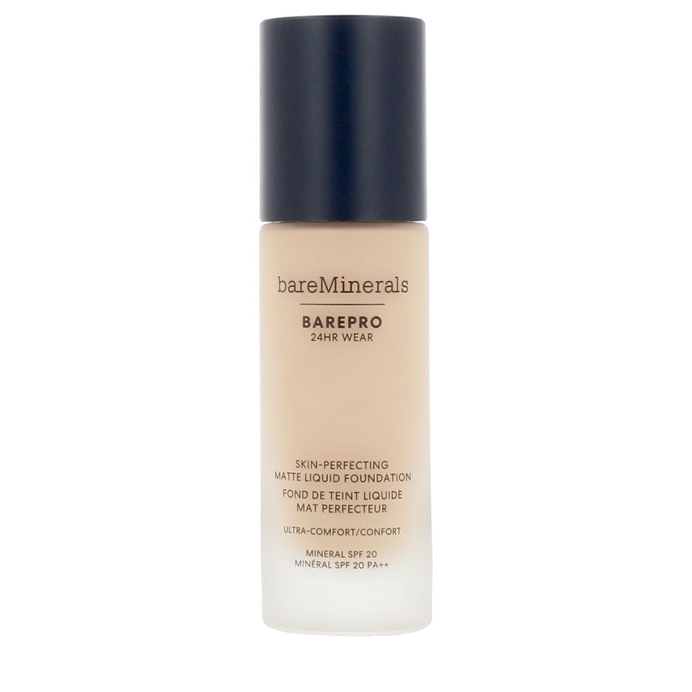 BAREPRO 24HR WEAR fondo de maquillaje liquido mate SPF20 Fair 15 Neutral 30 ml