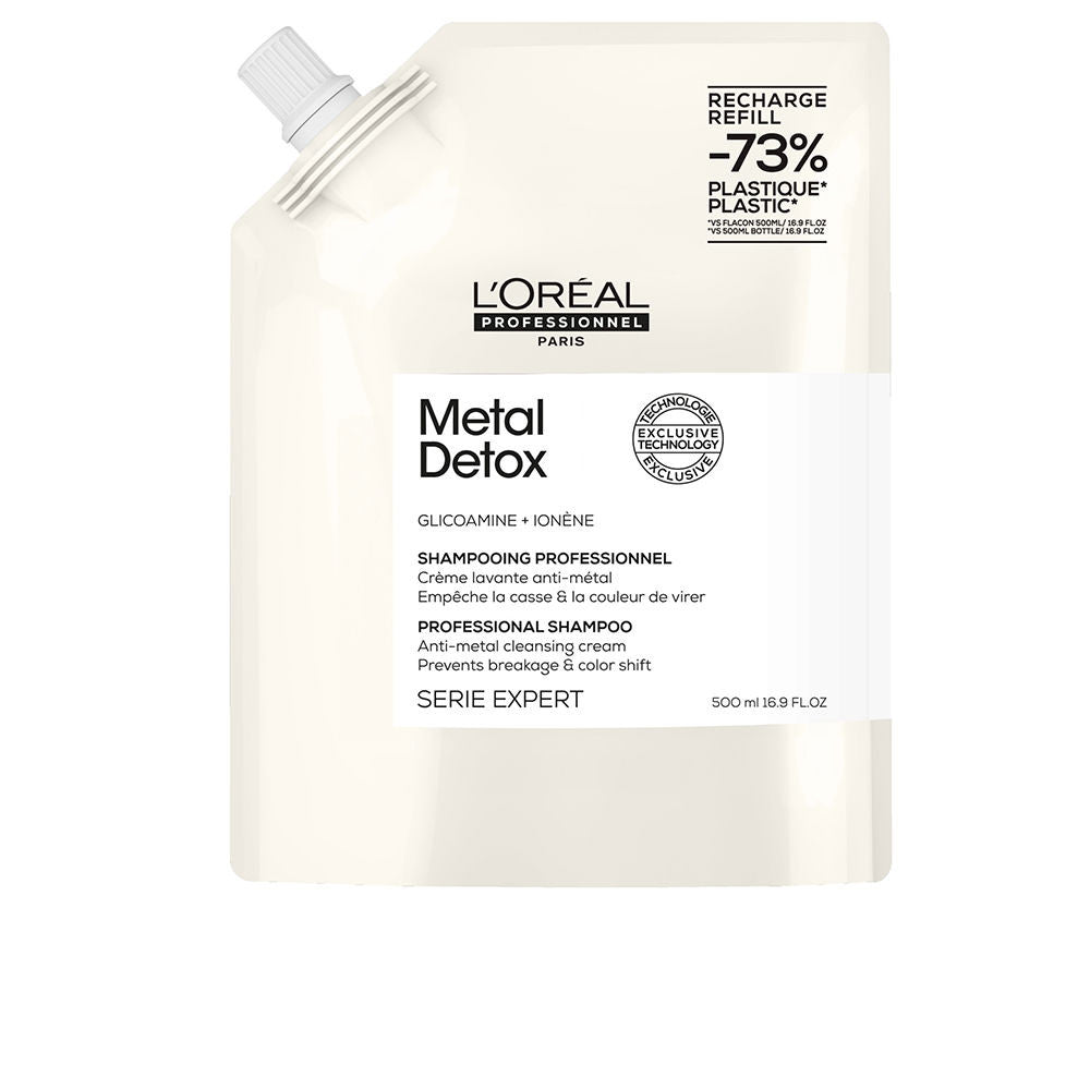 METAL DETOX Champú para Cabello dañado recarga 500 ml