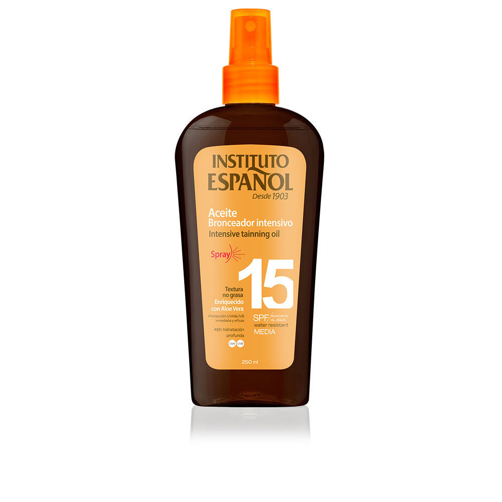 PROTECTOR SOLAR aceite intensivo spray SPF15 250 ml