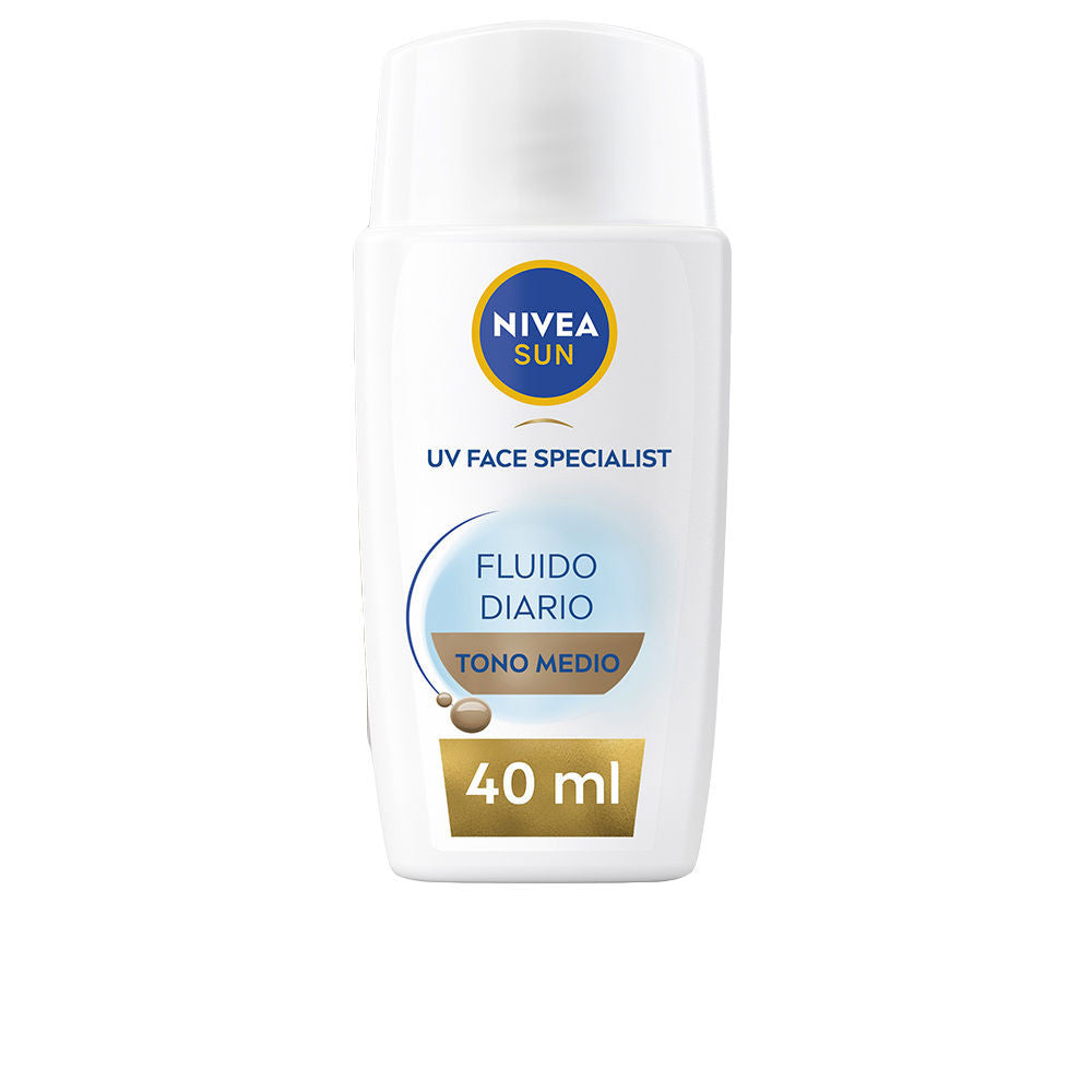 SUN FLUIDO DIARIO proteccion facial SPF50 tono medio 40 ml