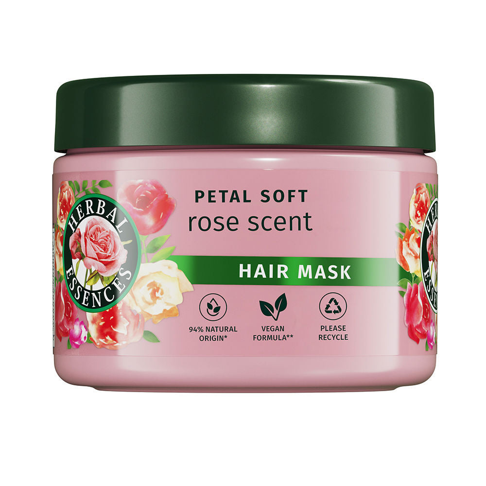 HERBAL ESSENCE ROSAS mascarilla suavidad 500 ml