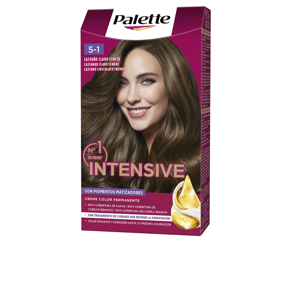 PALETTE INTENSIVE tinte 51 castano claro ceniza 1 u