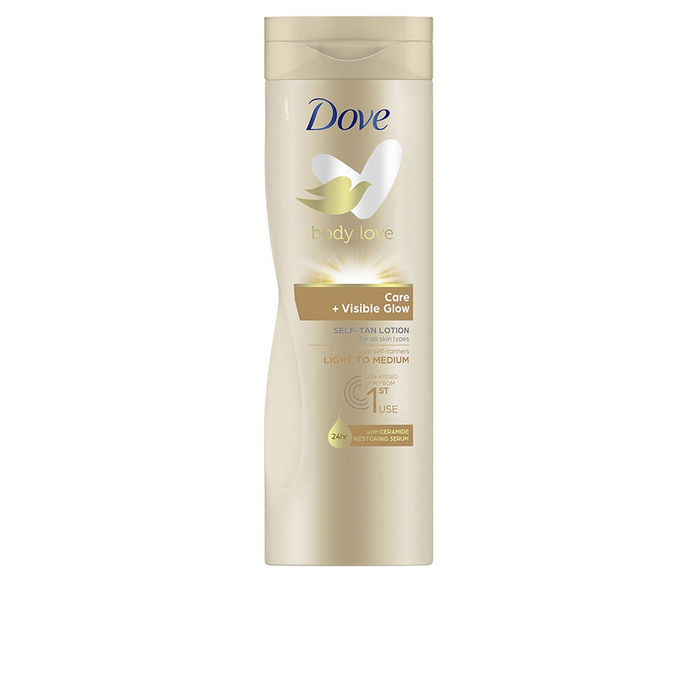 VISIBLE GLOW loción corporal autobronceadora tono medio 400 ml