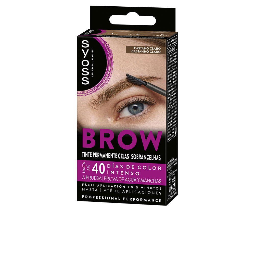 BROW TINT permanente cejas Castano Claro 1 u