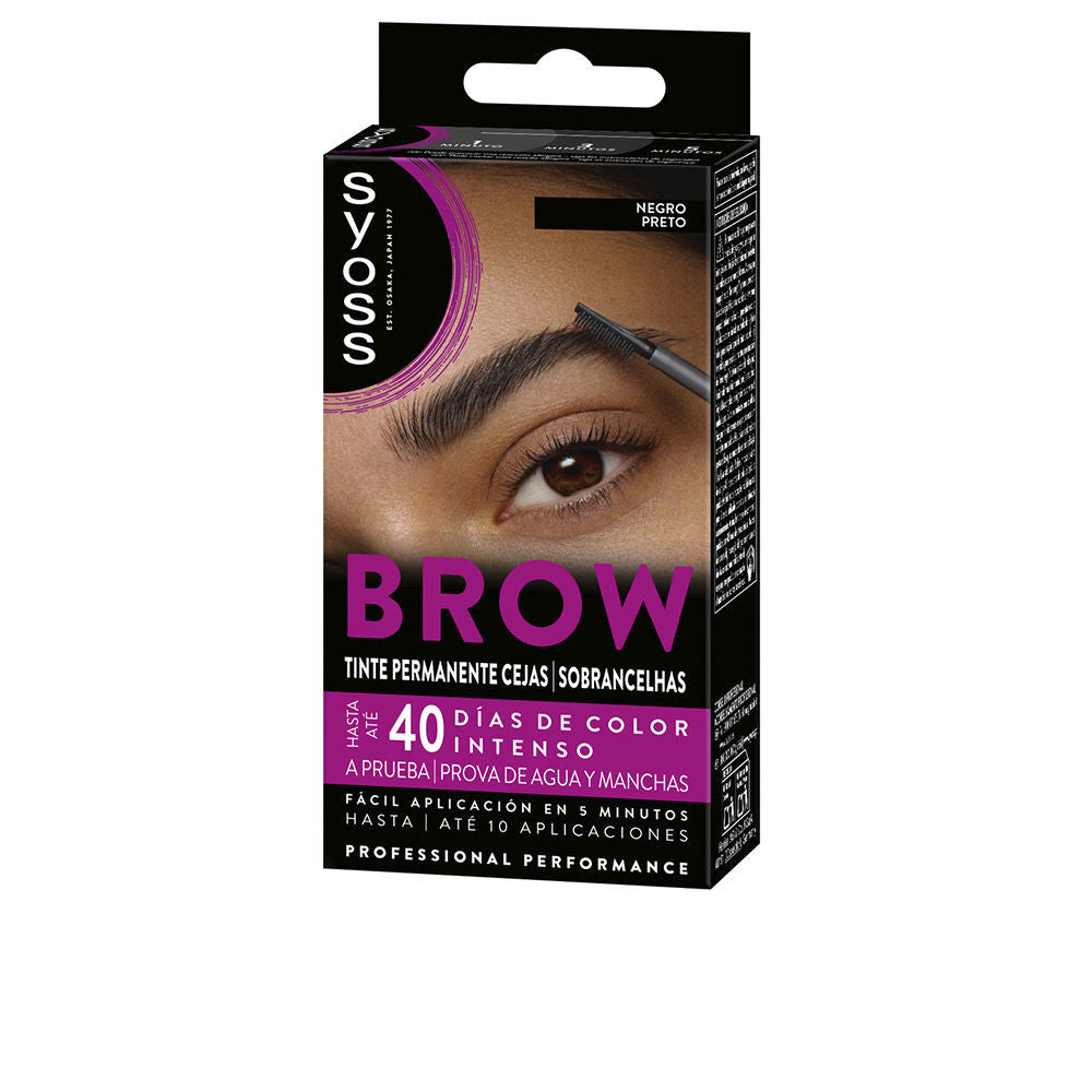 BROW TINT permanente cejas Negro 1 u