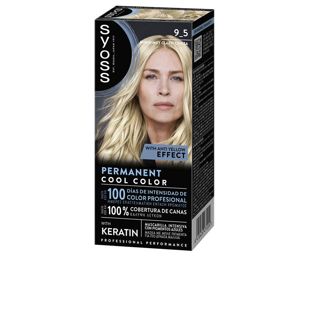 PERMANENT COOL COLOR 95 Rub Muy Claro Ceniza 1 u