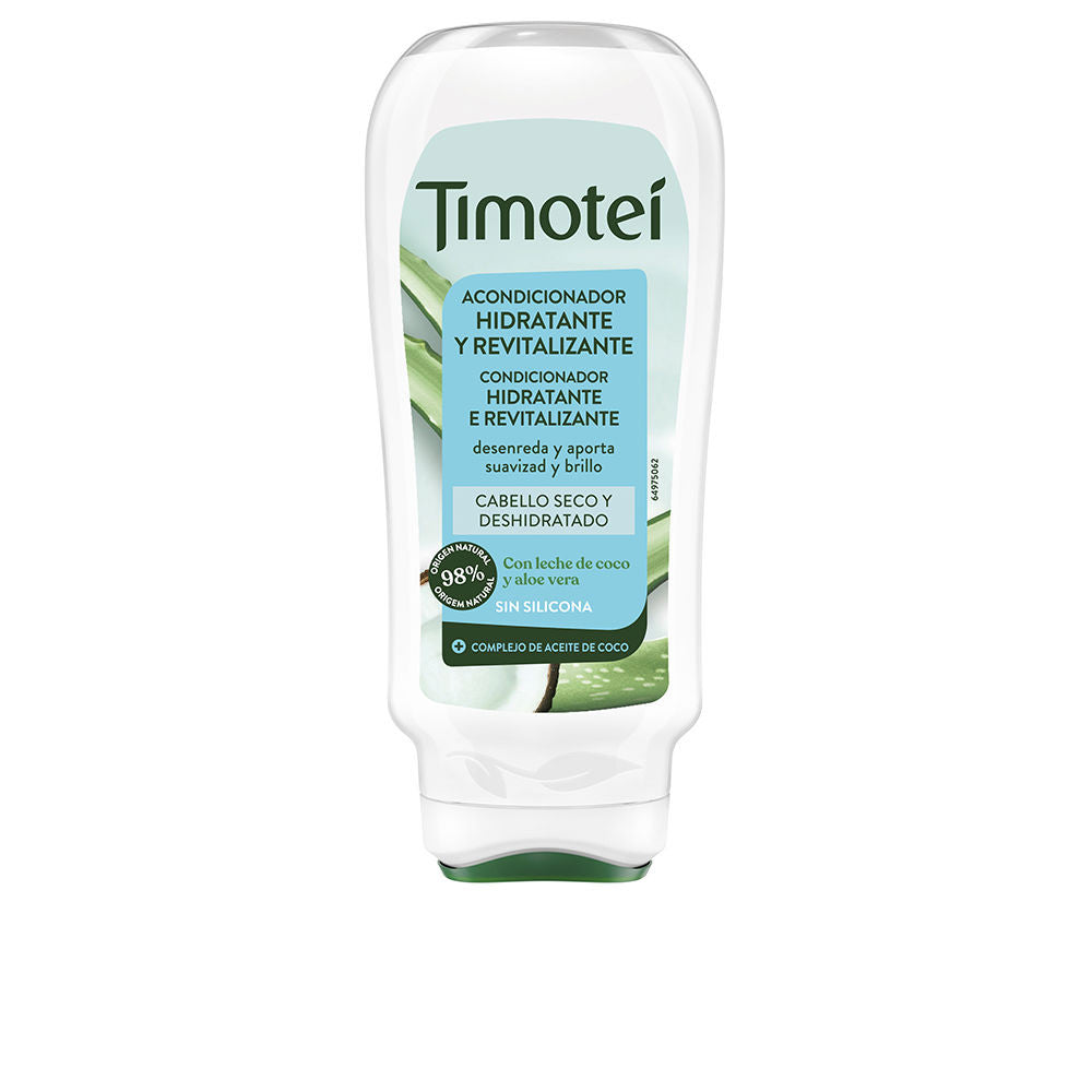 TIMOTEI acondicionador hidratante y revitalizante con leche de coco y aloe vera 250 ml