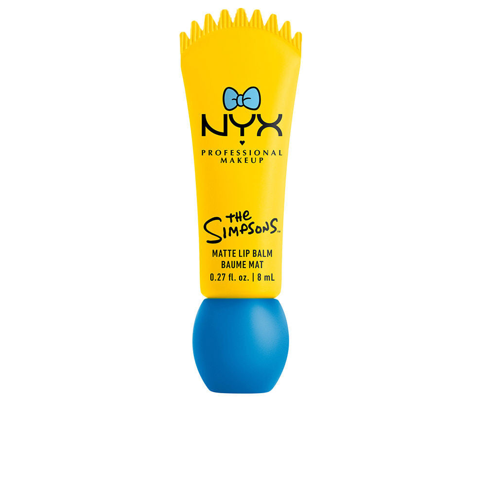 Balsamo labial mate SMUSHY de LOS SIMPSON Peekaboo Blue 8 ml