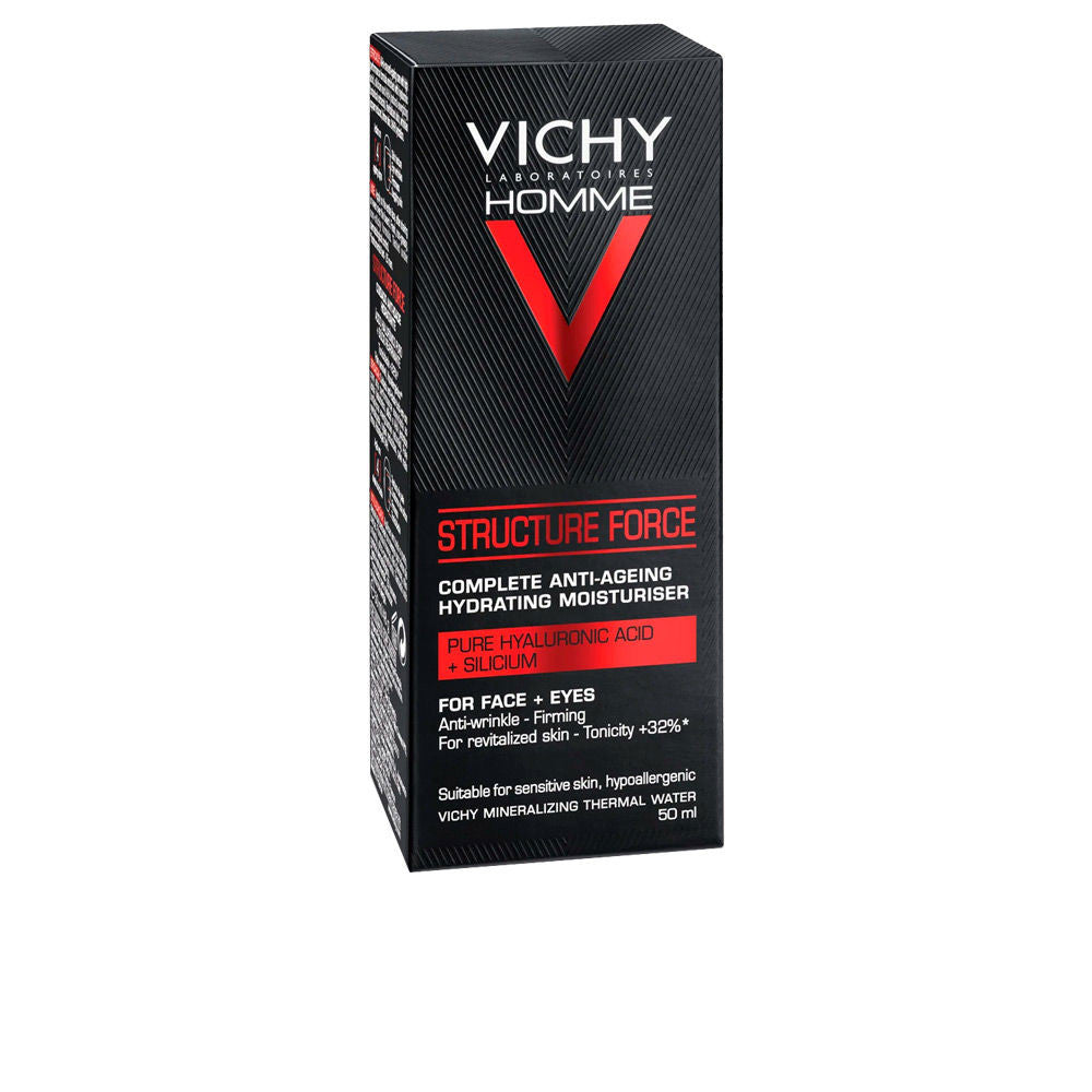 HOMME STRUCTURE FORCE crema facial hombre tratamiento antiedad todo en uno 50 ml