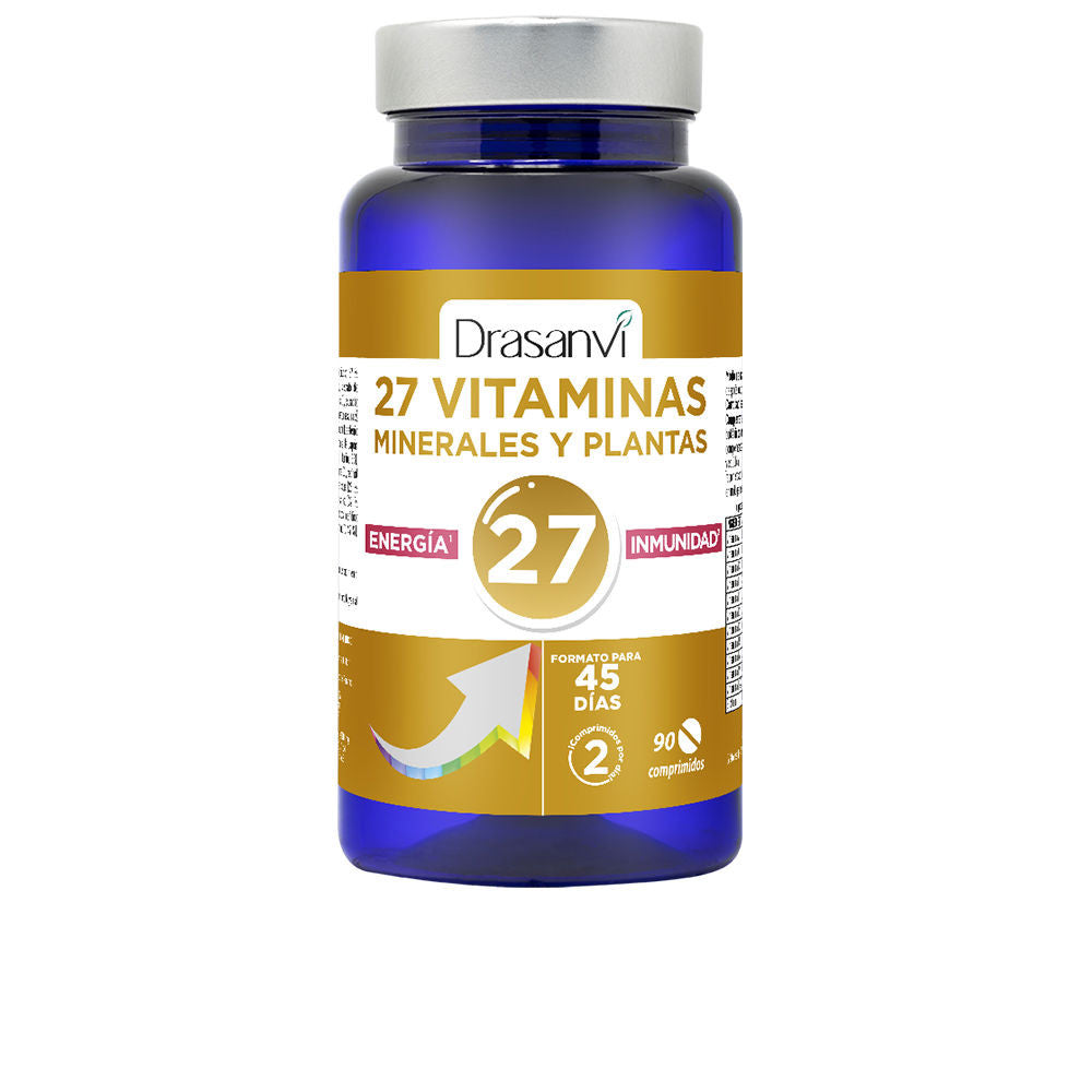 27 VITAMINAS + MINERALES ENERGÍA E INMUNIDAD comprimidos 90 u