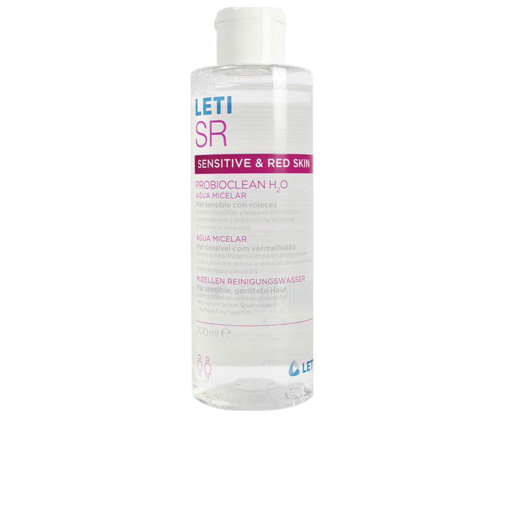 LETISR SENSITIVE & RED SKIN PROBIOCLEAN H2O agua micelar 200 ml
