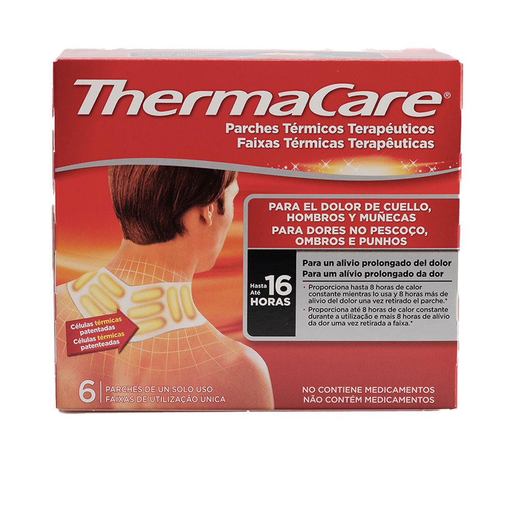 THERMACARE cuello hombro parches térmicos 6 u