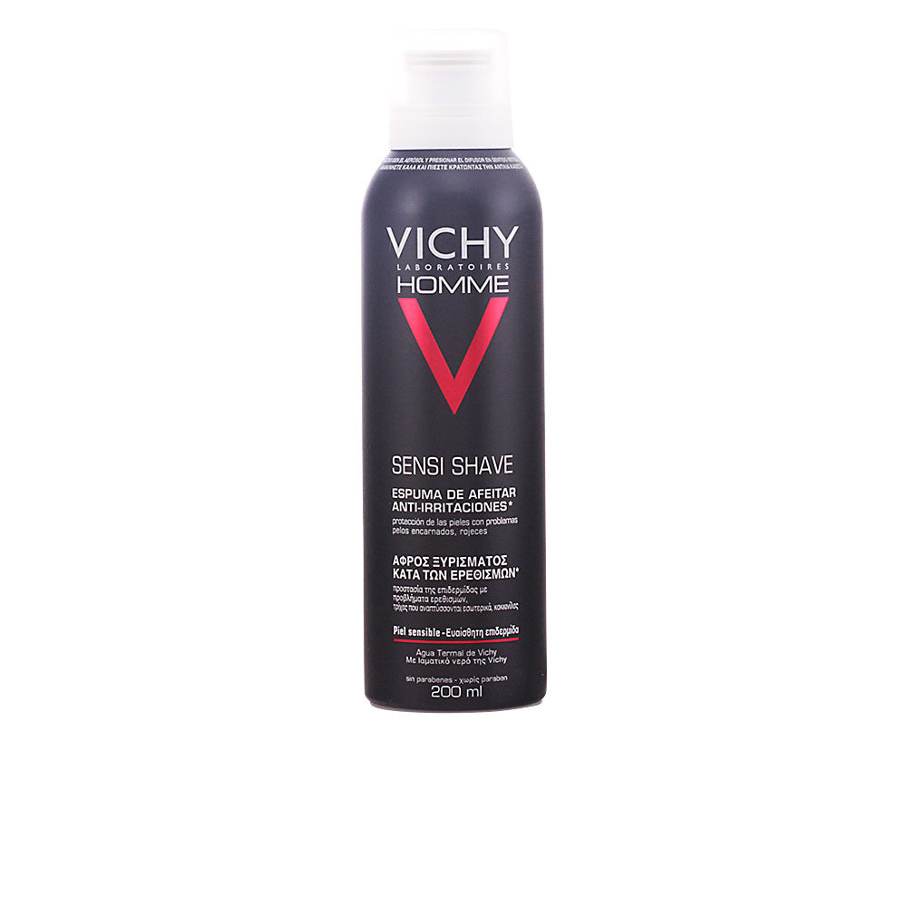 VICHY HOMME espuma de afeitar antiirritaciones piel sensible 200 ml