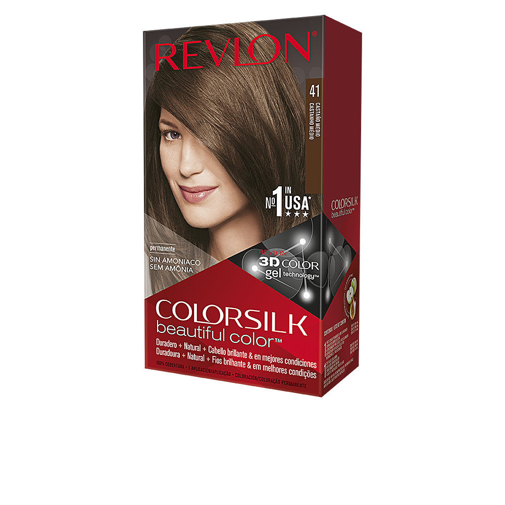 COLORSILK tinte 41 castano medio 1 u