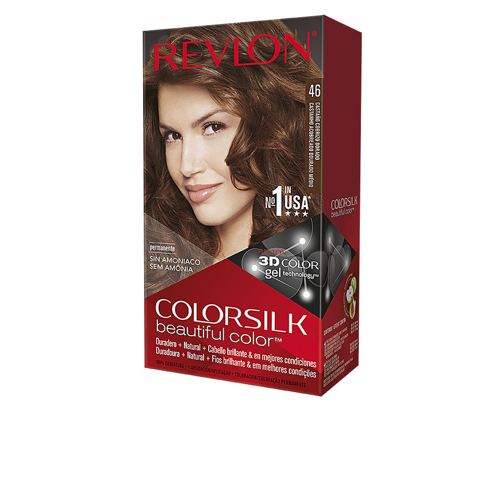 COLORSILK tinte 46 castano cobrizo dorado 1 u