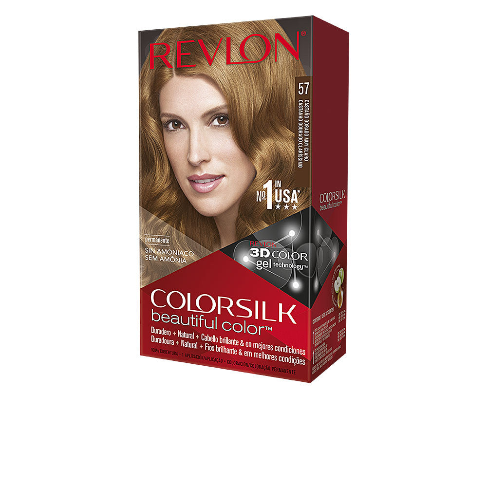 COLORSILK tinte 57 castano dorado muy claro 1 u