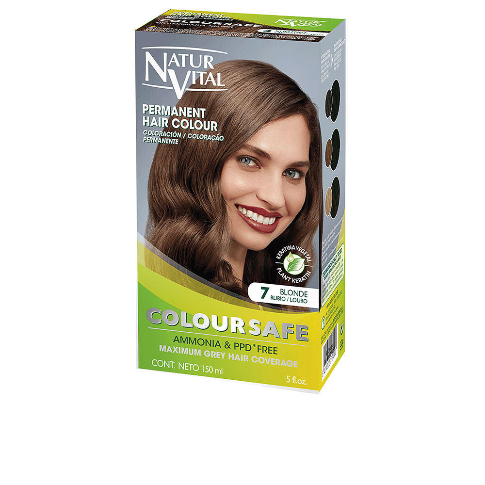 COLOURSAFE tinte permanente 7 rubio