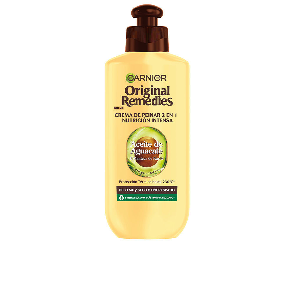 ORIGINAL REMEDIES crema sin aclarado aguacate & karite 200 ml