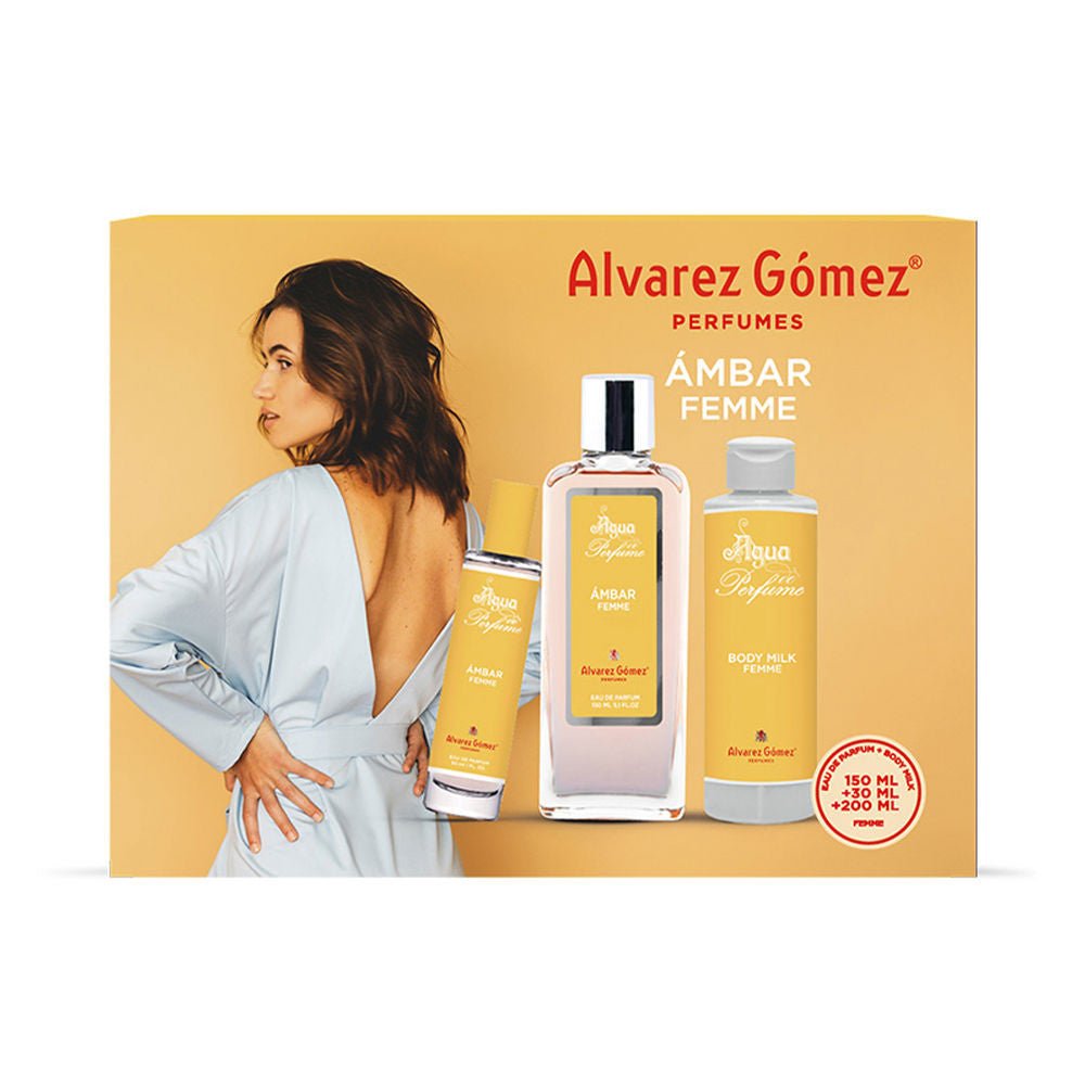 ÁMBAR FEMME ESTUCHE 3 pz