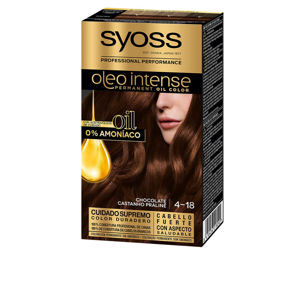 OLEO INTENSE tinte sin amoniaco 418 chocolate 5 pz