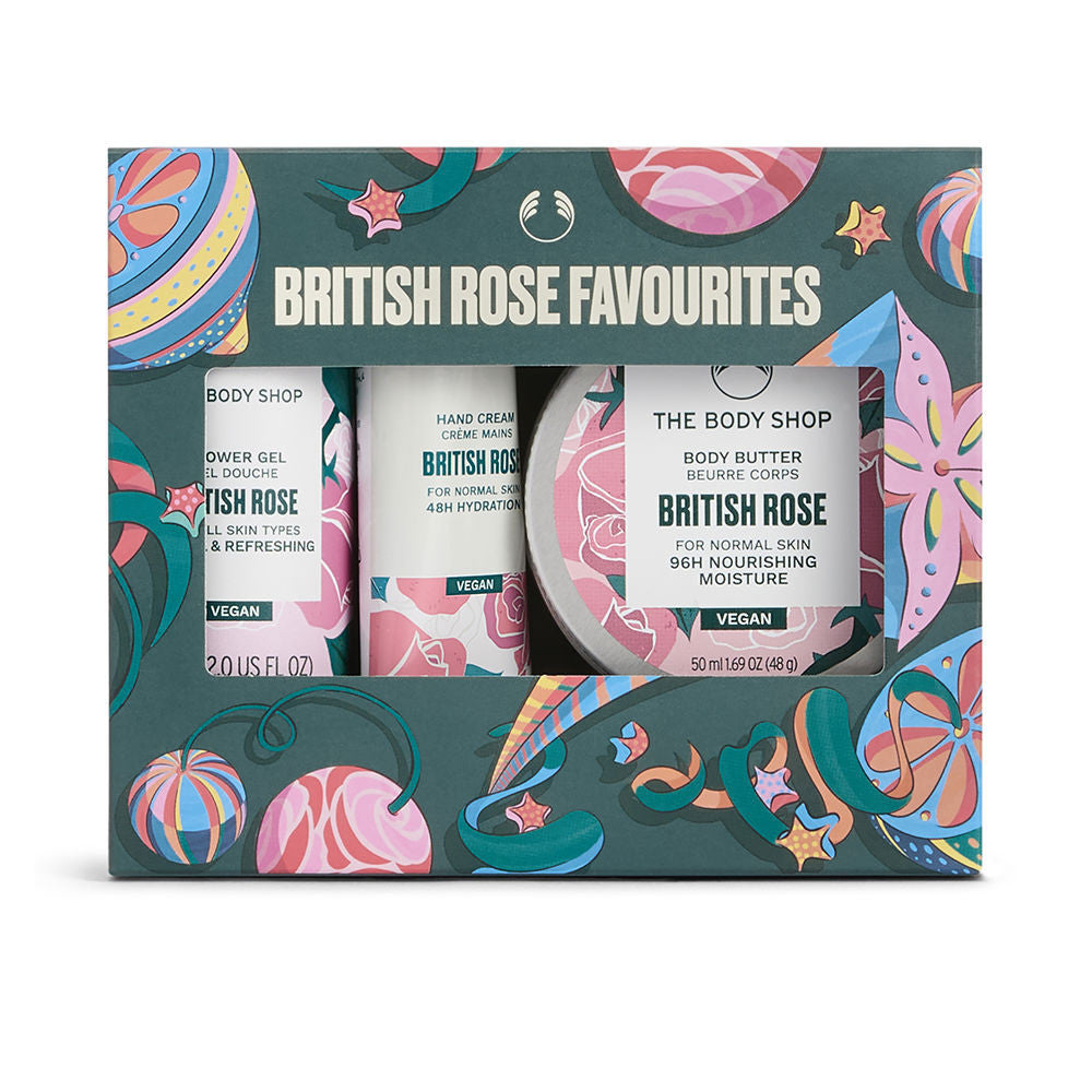 MINI BRITISH ROSE FAVOURITES ESTUCHE 3 pz