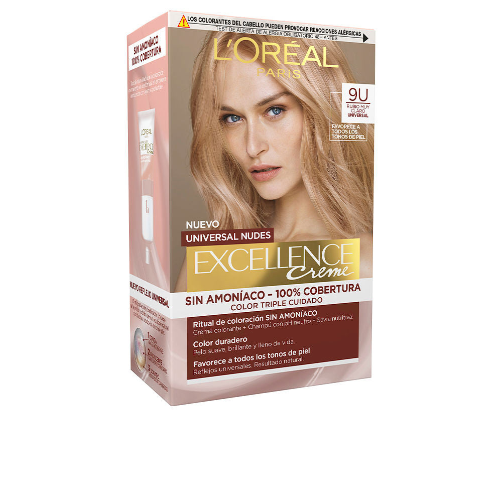 EXCELLENCE NUDES tinte 9u very light blonde 5 u