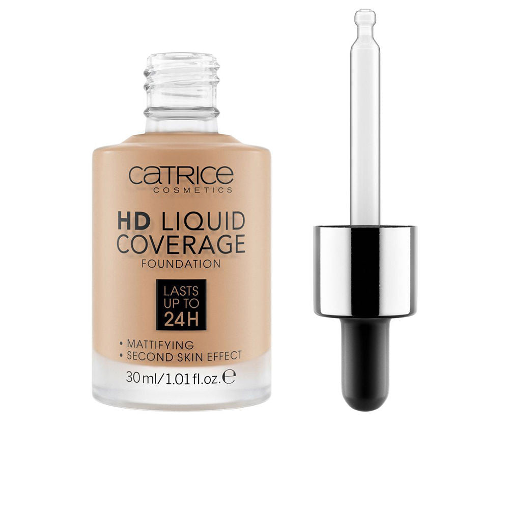 HD LIQUID COVERAGE FOUNDATION lasts up to 24h 050 rosy ash 30 ml