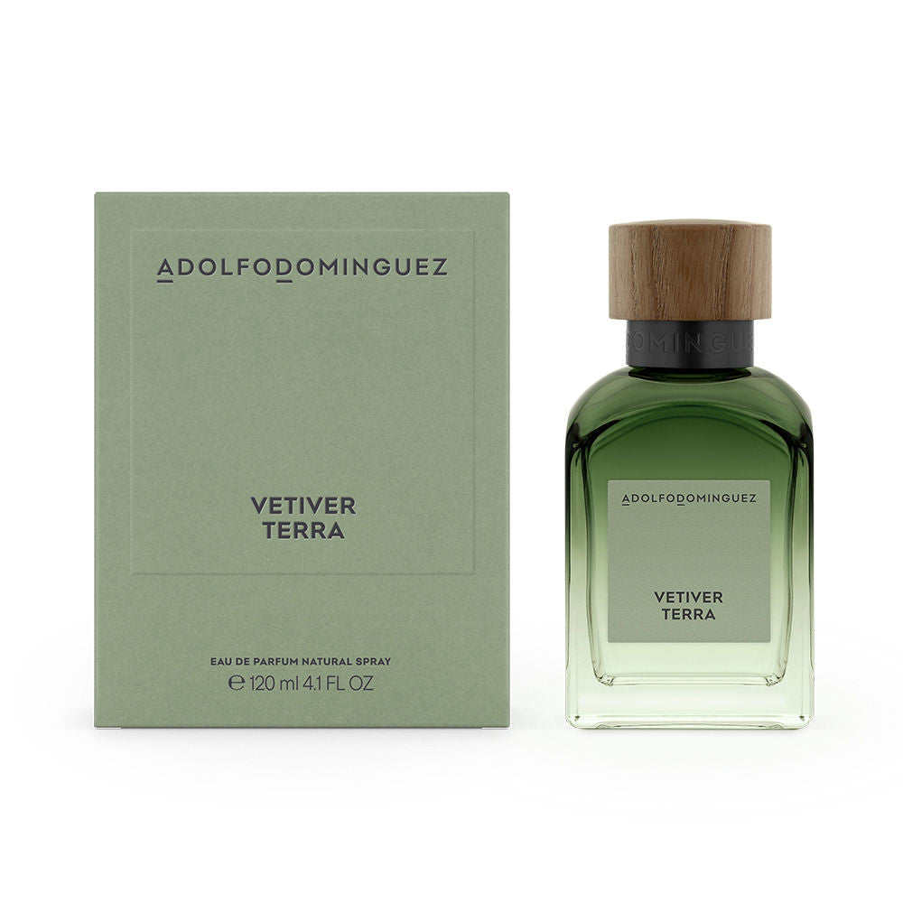 VETIVER TERRA eau de parfum vaporizador 120 ml
