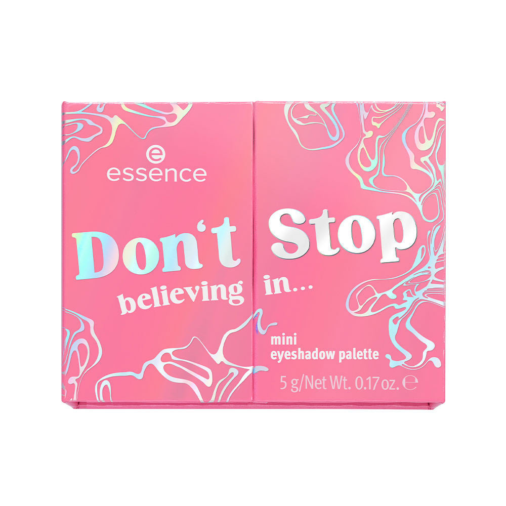 DON T STOP believing in minipaleta de sombras de ojos multi color