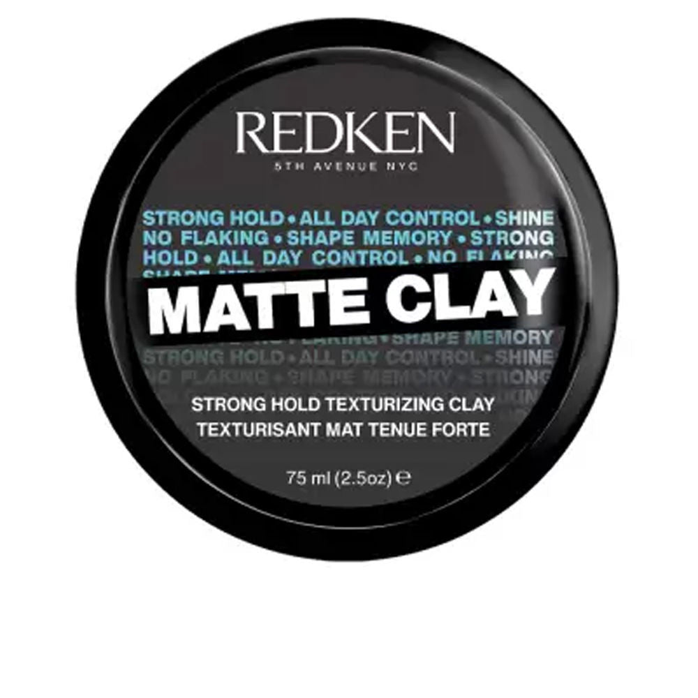 MATTE CLAY strong hold texturizing clay 75 ml