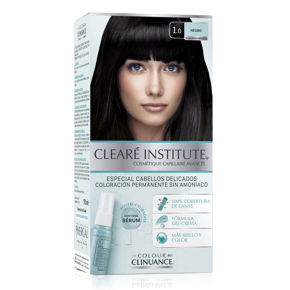 COLOUR CLINUANCE cabellos delicados 10 negro 1 u