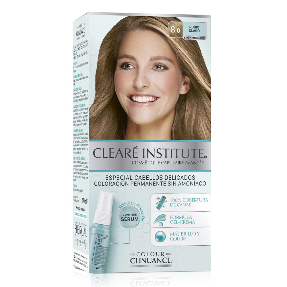 COLOUR CLINUANCE cabellos delicados 80 rubio claro 1 u