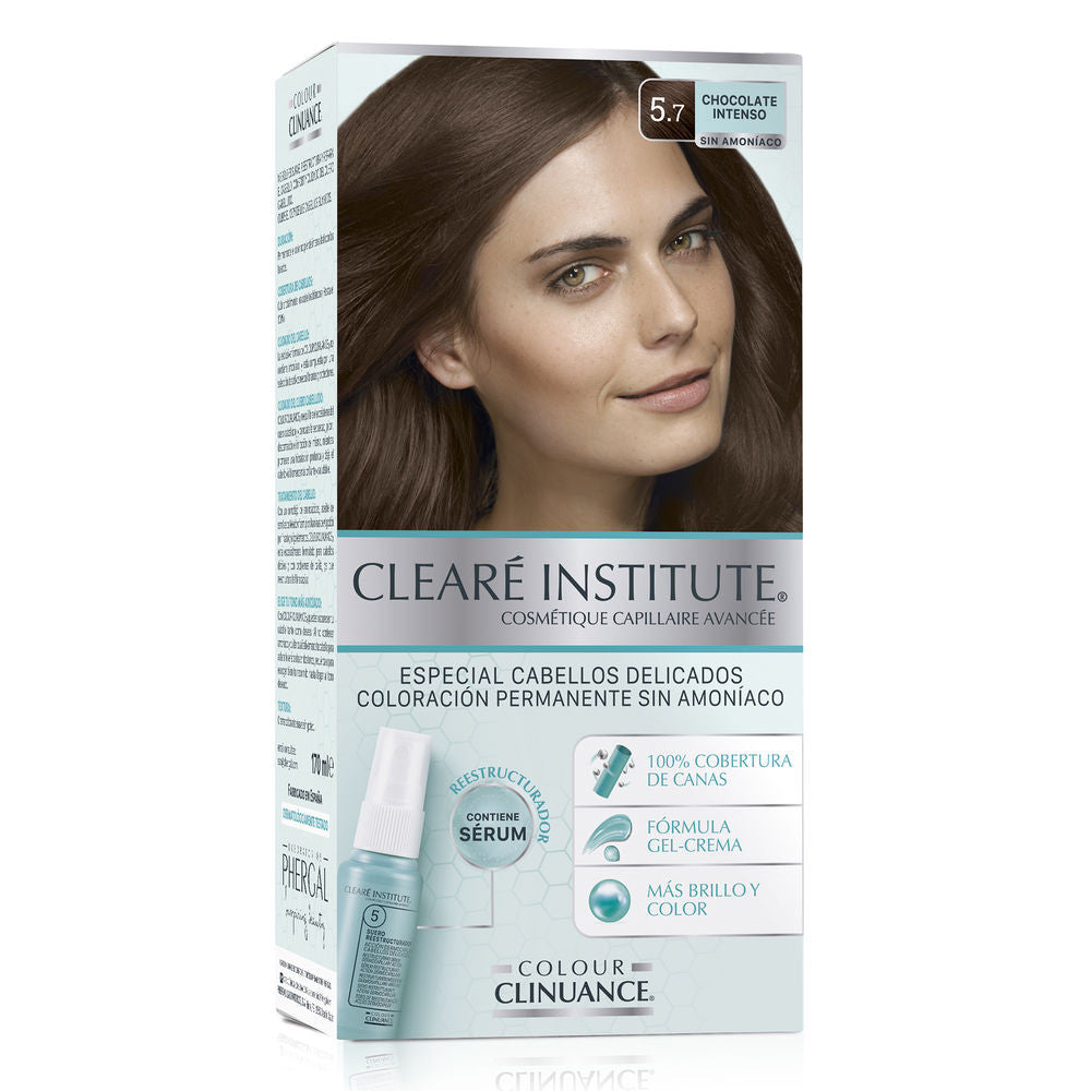 COLOUR CLINUANCE cabellos delicados 57 chocolate intenso 1 u