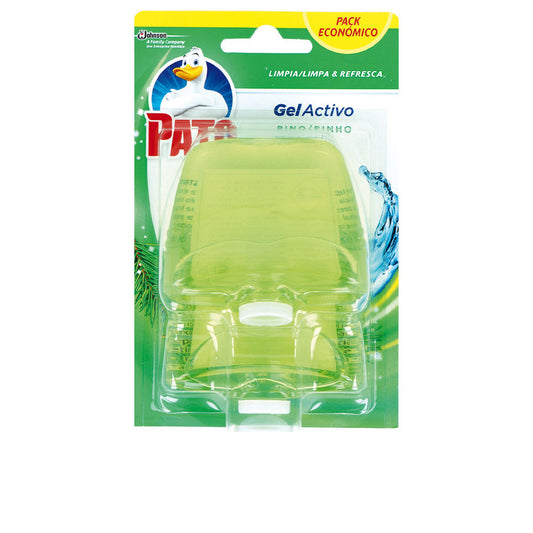 PATO WC GEL ACTIVO colgador x 2 recambios pino 2 u