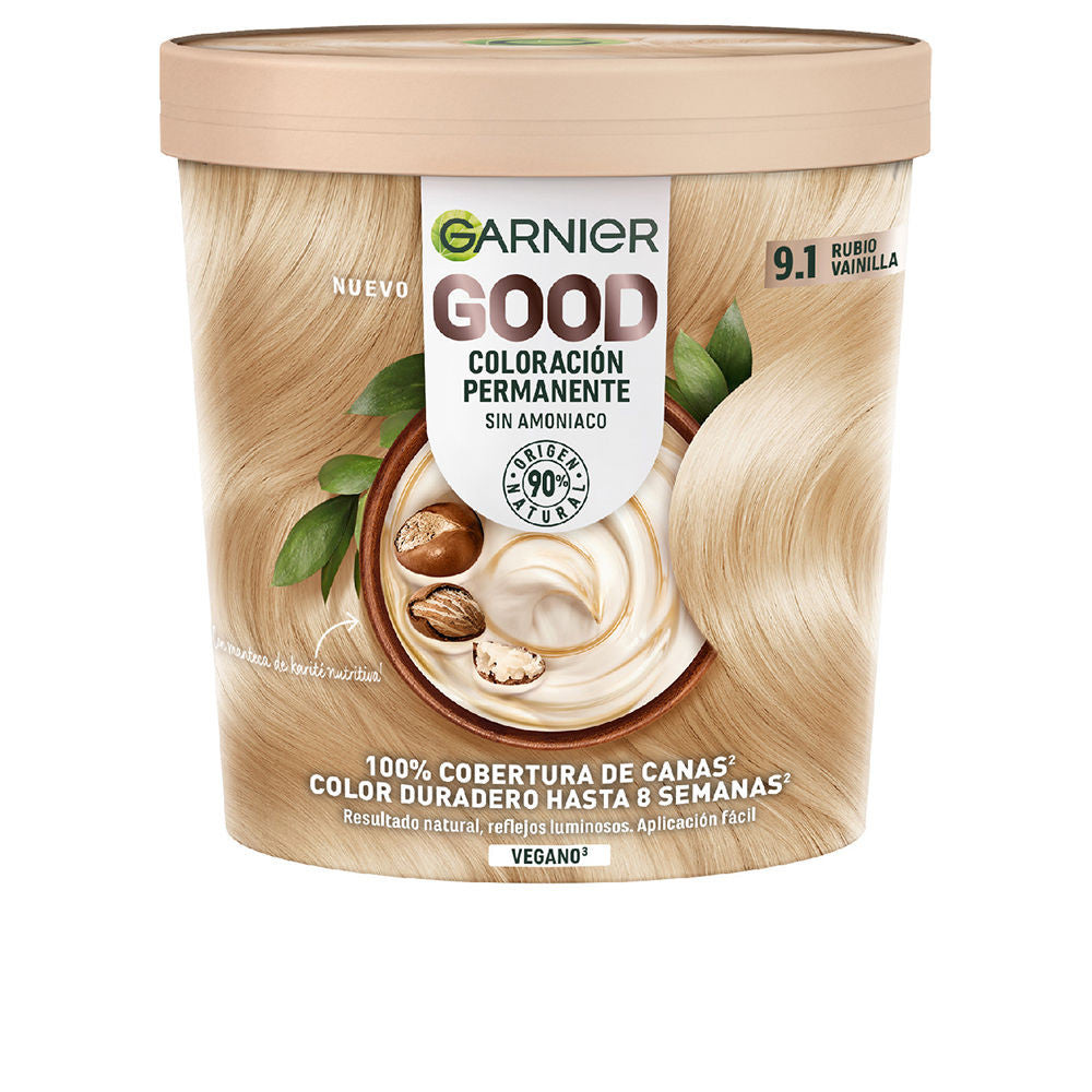 GOOD coloracion permanente sin amoniaco 91 rubio vainilla 217 ml