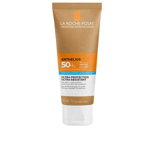ANTHELIOS LECHE CARTON TUBE protector solar cuerpo, tubo eco-sostenible SPF50+ 75 ml