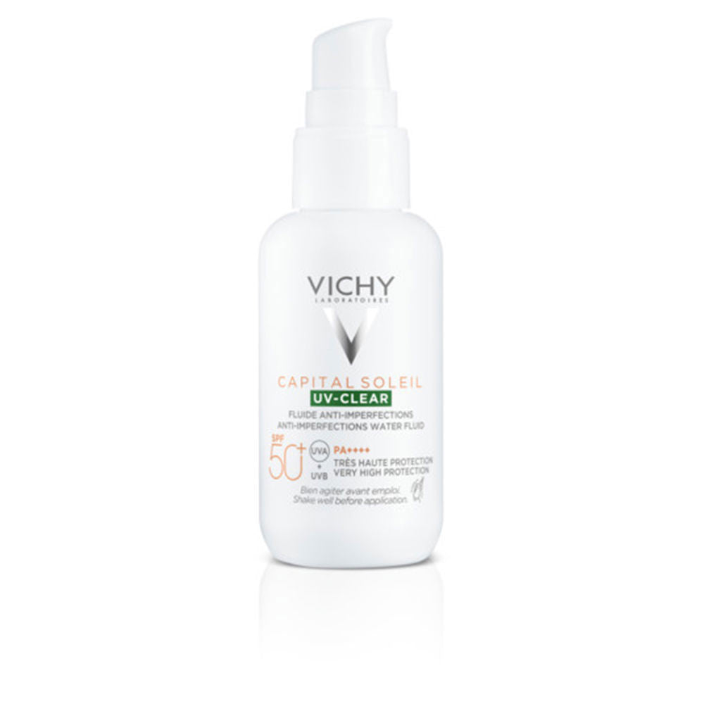 CAPITAL SOLEIL UV CLEAR fluido fotoprotector pieles grasas o con tendencia acneica SPF50+ 40 ml