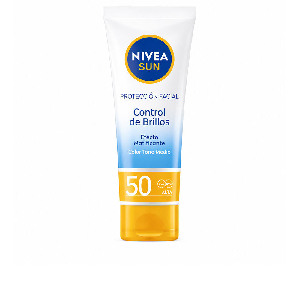 SUN CONTROL BRILLOS facial matificante medio SPF50 40 ml