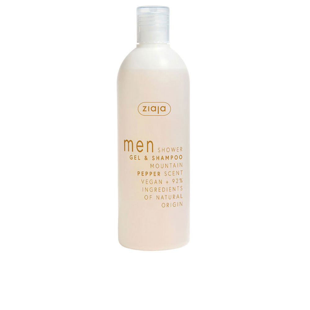 MEN gel de ducha y champú mountain pepper 400 ml