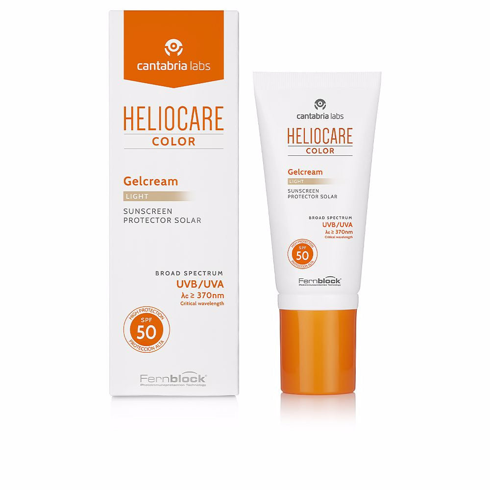 HELIOCARE COLOR protector solar con color gel crema SPF50 light 50 ml