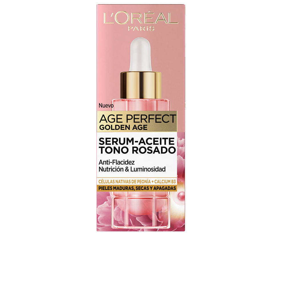 AGE PERFECT GOLDEN AGE serum-aceite tono rosado 30 ml