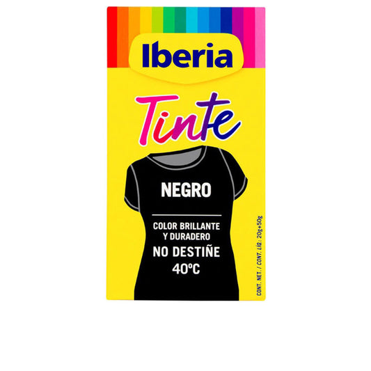 IBERIA TINTE ROPA no destine 40º negro 70 gr